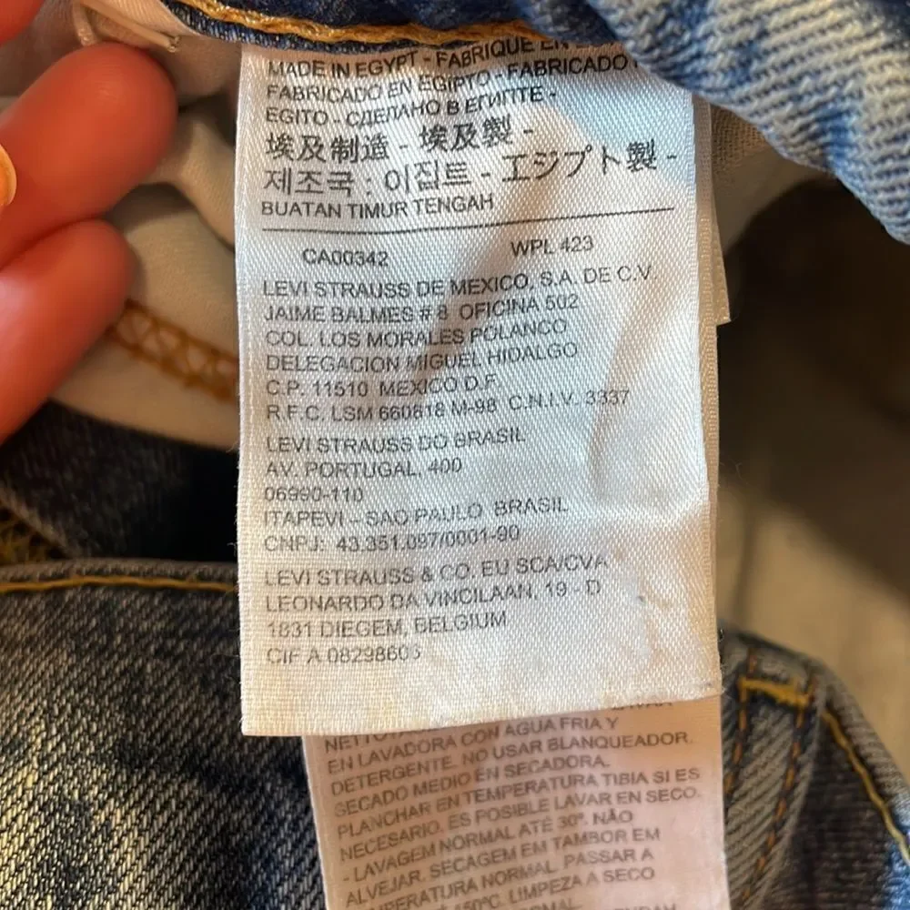 Levi’s Men 511 blue jeans